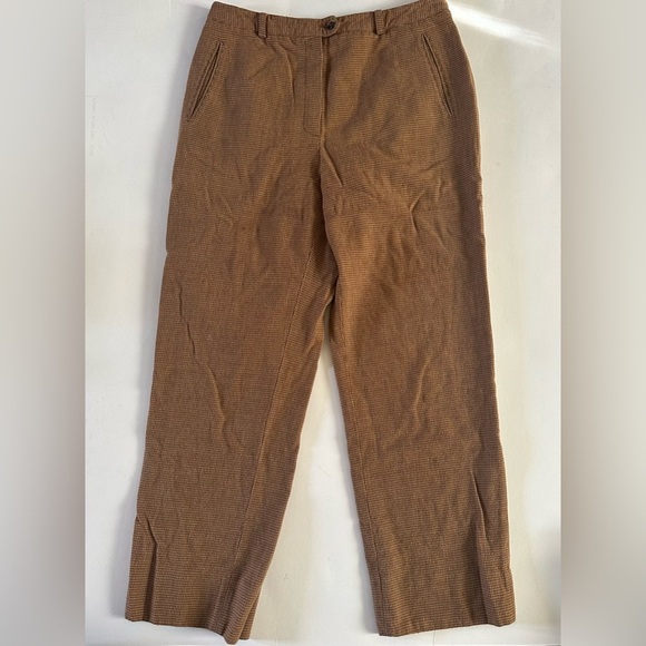 Corduroy Brown Pants with Relaxed Fit and Soft Texture - Picture 1 of 3